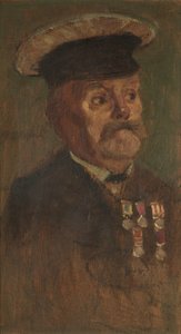 Retrato de J. Lennon, R.A., c. 1920 de George Edmund Butler