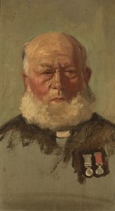 Retrato de J. Summers, R.N., c. 1920 de George Edmund Butler