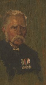 Retrato de P. Page, 4º, c. 1920 de George Edmund Butler