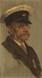 Retrato de T. S. Brooks, R.M.L.I., c. 1920 de George Edmund Butler