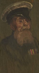 Retrato de W. Short, R.M.L.I., c. 1920 de George Edmund Butler