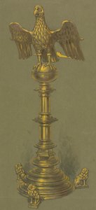 Diseños realizados para Jones y Willis, metalúrgicos y fabricantes de muebles para iglesias de Birmingham y Londres.