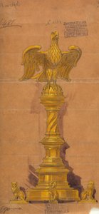 Diseños realizados para Jones y Willis, metalúrgicos y fabricantes de muebles para iglesias de Birmingham y Londres.
