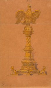 Diseños realizados para Jones y Willis, metalúrgicos y fabricantes de muebles para iglesias de Birmingham y Londres.