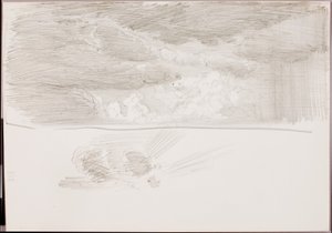 (Sin título) (Estudio de nubes) de George Elbert Burr