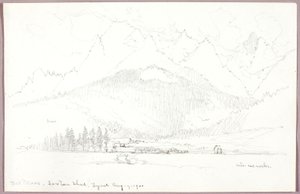 Bad Moos, Sexten Thal, Tirol de George Elbert Burr