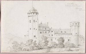 Castillo de Oberlahnstein, Rin de George Elbert Burr