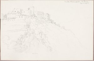 Castillo de Rheinfels, St. Goar de George Elbert Burr