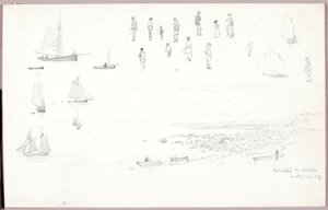 Criccieth, Gales del Norte de George Elbert Burr
