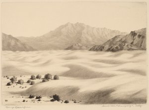 Dunas cerca de Palm Springs, California (n.º 2)