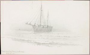 Mañana de niebla, Nevin, Gales del Norte de George Elbert Burr