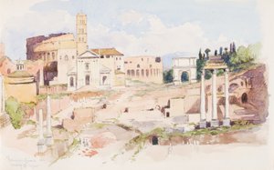 Foro desde el oeste, 1900 de George Elbert Burr