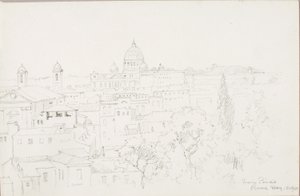 Desde Pincio, Roma de George Elbert Burr