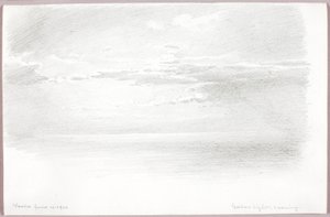 Luz dorada, atardecer de George Elbert Burr