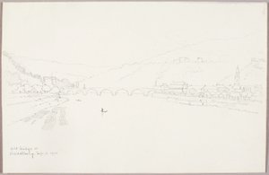 Puente Viejo de Heidelburg de George Elbert Burr
