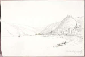 Rin en Oberwesel de George Elbert Burr