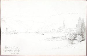 Rin bajo St. Goar de George Elbert Burr