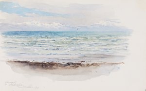 Costa en Pwllheli, Gales del Norte, 1899 de George Elbert Burr
