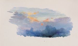 Atardecer, Oxford, 1899