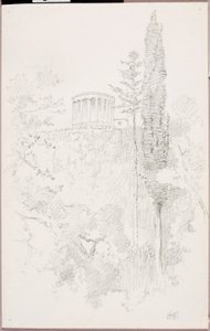 Templo de la Sibila, Tívoli de George Elbert Burr