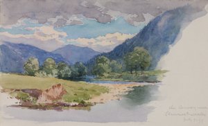 The Conway, cerca de Llanrwst, Gales