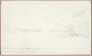 El Rin bajo St. Goarshausen de George Elbert Burr