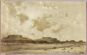 Sin título (dibujo de transferencia para impresión) de George Elbert Burr