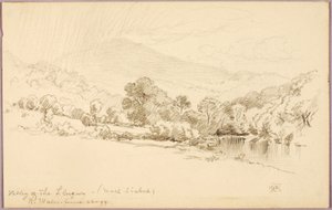 Valle del Llugwy (Moel Siabod), norte de Gales