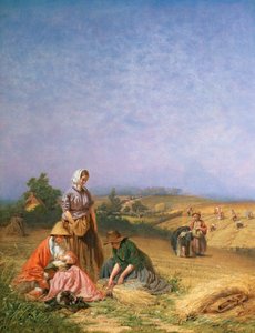 Espigando de George Elgar Hicks