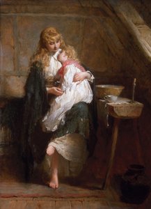 Los huérfanos, 1884 de George Elgar Hicks