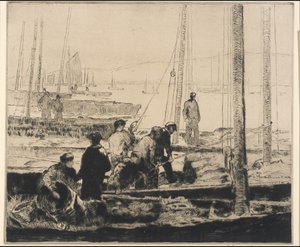 Flota de sardinas de George Elmer Browne