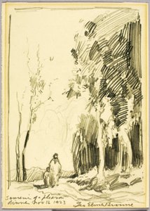 Recuerdo de una agradable cena de George Elmer Browne