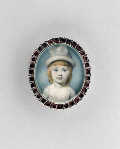 Retrato de un niño, c.1780 de George Engleheart