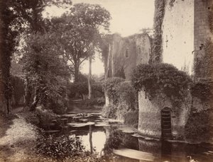 Castillo de Raglan, 1860 (foto) de George Esq. Shadbolt
