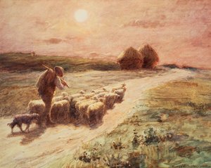Fin del Día, 1890 de George Faulkner Wetherbee