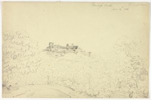 Castillo de Denbigh desde Segroyt Dingle