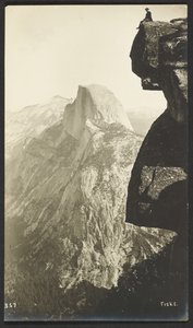 Glacier Point (1.200 metros) y Half Dome (1.000 metros) de George Fiske