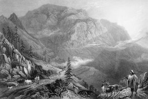 Mohuna, cerca de Deobun, 1838 de George Francis White