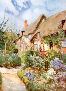 Cabaña de Anne Hathaway, Shottery, Warwickshire de George Franck Nicholls