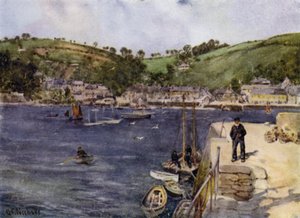 Flushing, desde Falmouth de George Franck Nicholls