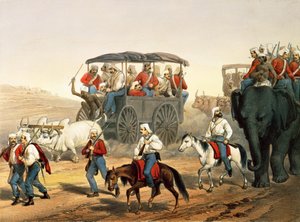 1781.c8 Pl.5 Tropas que se apresuran a Umballa, de 