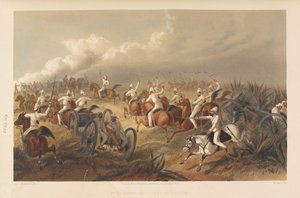 Artillería a Caballo en Acción, circa 1857 de George Francklin Atkinson