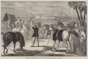 El comerciante de caballos árabes de George Francklin Atkinson