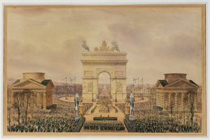 La devolución de las cenizas de Napoleón I el 15 de diciembre de 1840 ...