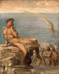 El genio de la poesía griega de George Frederick Watts