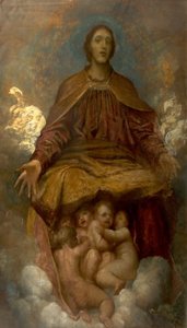 El espíritu del cristianismo, 1872-75 de George Frederick Watts