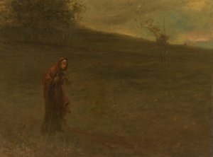 El recolector de simples, c. 1880 de George Fuller