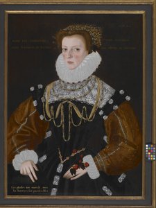 Lady Philippa Coningsby (óleo sobre madera)