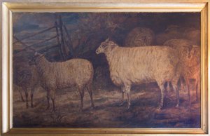 La mejora de la raza de ovejas South Down en Holkham en Norfolk, 1793-1807 de George Garrard