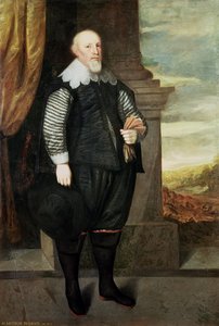 Retrato de Sir Arthur Ingram (c.1570-1642) 1638